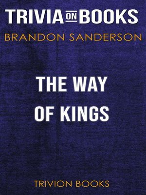 cover image of The Way of Kings by Brandon Sanderson (Trivia-On-Books)